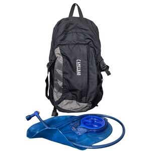 CamelBak Hydration Pack Backpack Black OS Fair Ripstop Hiking Cycling Bag Stains